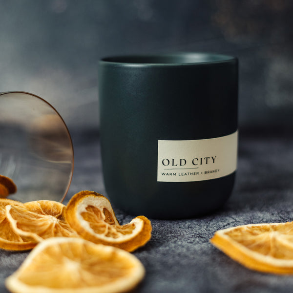 Old City Candle (Charcoal Ceramic)