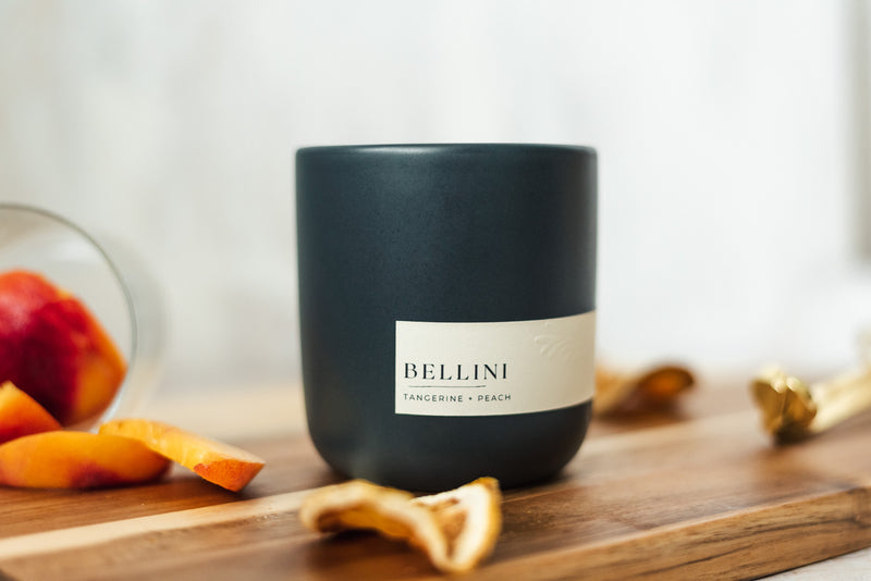 Bellini Candle (Charcoal Ceramic)