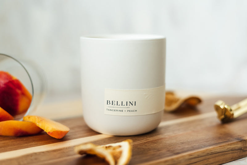 Bellini Candle (Matte White Ceramic)