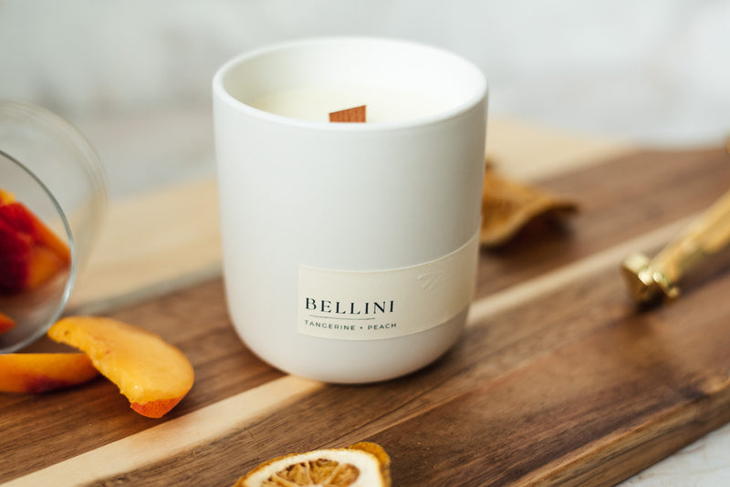 Bellini Candle (Matte White Ceramic)