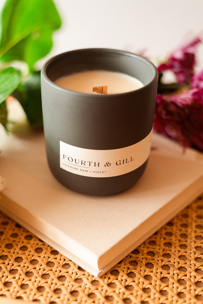 Fourth & Gill Spring Candle (Charcoal Ceramic)